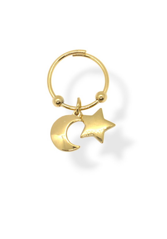 Anello ''Luna e Stella''